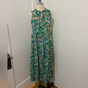 Flowy Neck tie dress